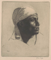 KG 2000 136
<br/>
Mannenportret
<br/>
<em>Luttge, Jacob Martinus (1904 - 1989)</em>